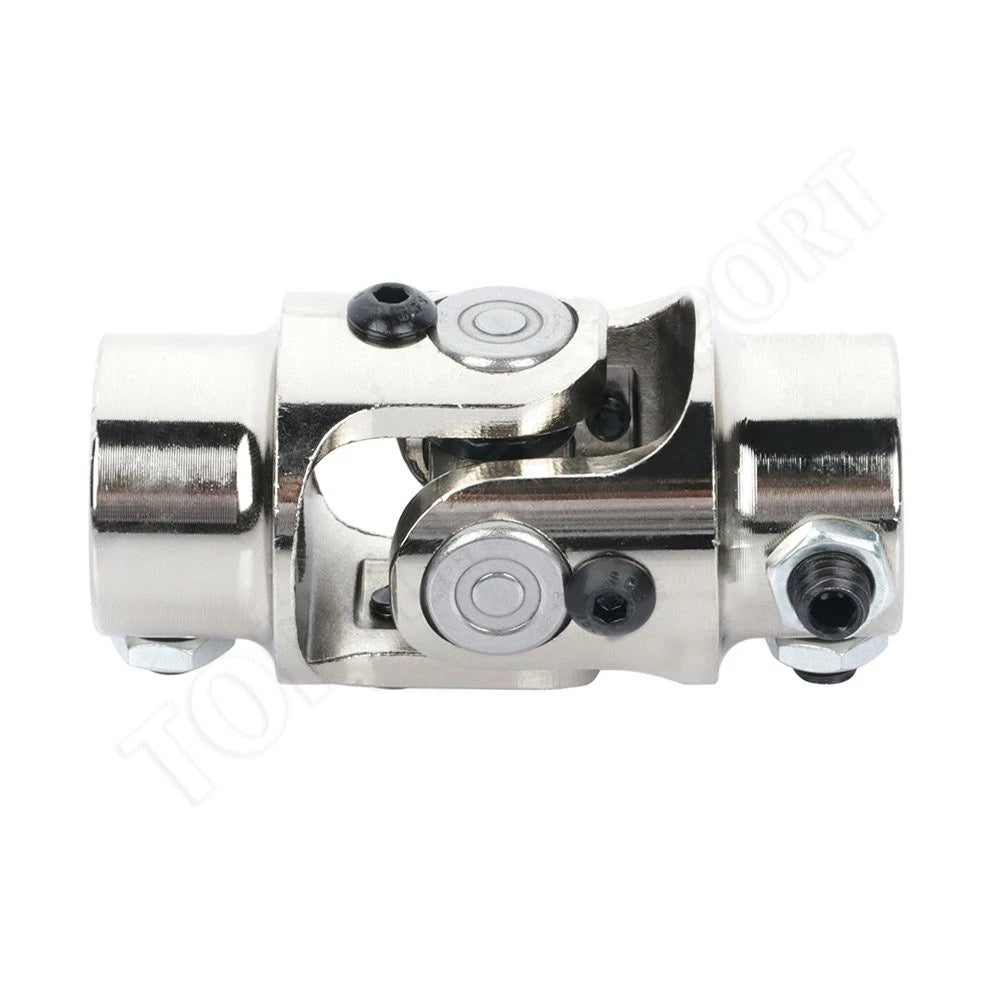 Chrome Universal Steering U-Joint Shaft for 3/4" DD Spline