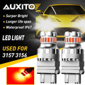 2X Red Flashing Brake LED Strobe Bulbs for Make Model 