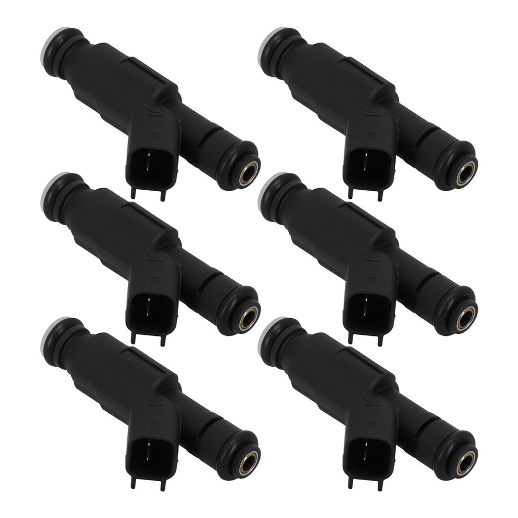 6X Fuel Injector Assembly Set for Chevrolet Equinox 3.4L (2005–2009) FJ704