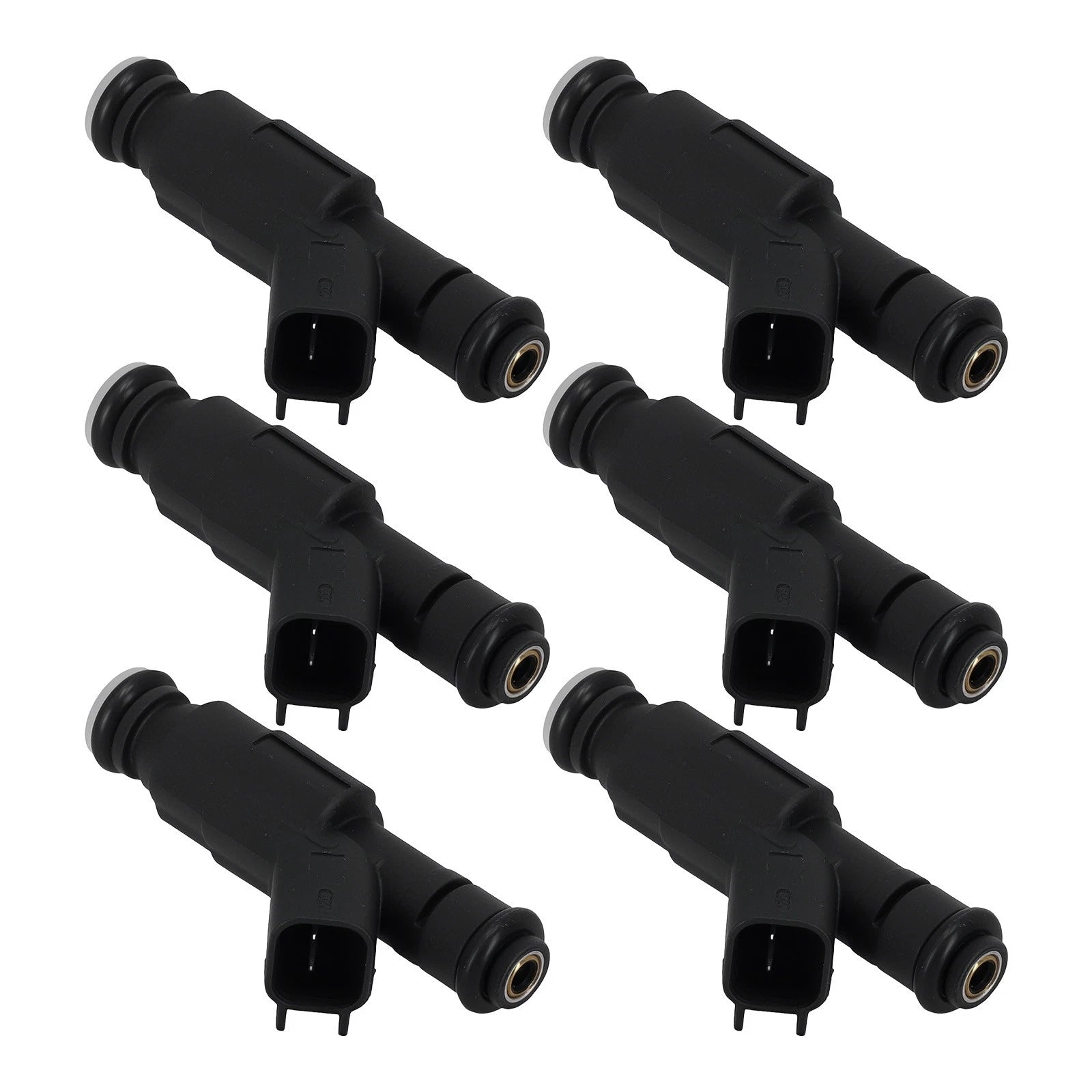 6X Fuel Injector Assembly Set for Chevrolet Equinox 3.4L (2005–2009) FJ704