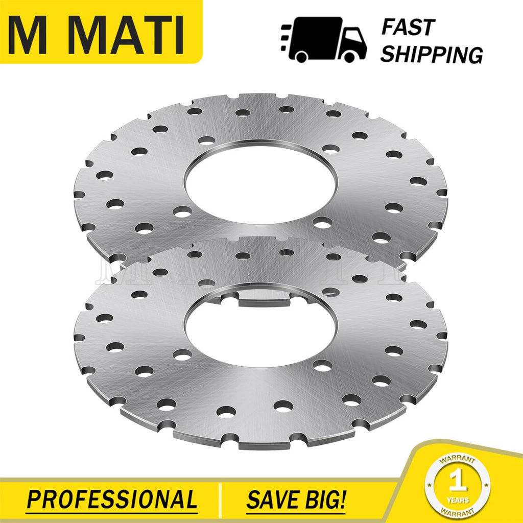 2 Front Brake Disc Rotors for Polaris Magnum 325 2x4 4x4 (2001–2002)