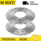 2 Front Brake Disc Rotors for Polaris Magnum 325 2x4 4x4 (2001–2002)