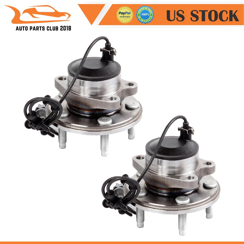 2 Front Wheel Hub Bearings for Jaguar S-Type (2000–2008) & XF (2009–2014)