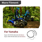 Front Brake Hose Lines Pipe Kit for Yamaha Raptor 700 (2006–2024)