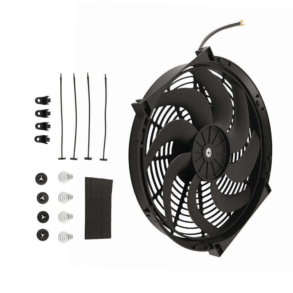 14" Electric Cooling Fan for Universal Applications (800CFM, Push-Pull)