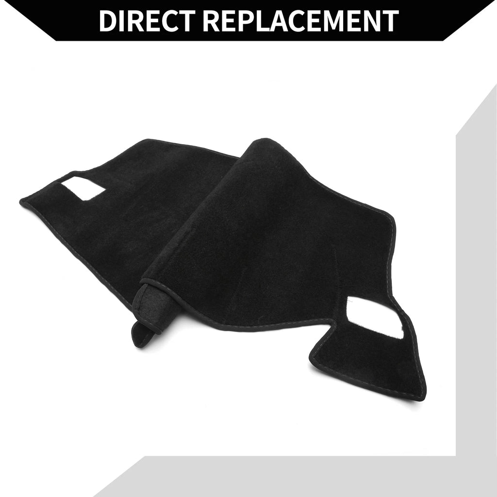 Dashboard Cover Mat for Honda Civic (2021–2024) Black 1 Set