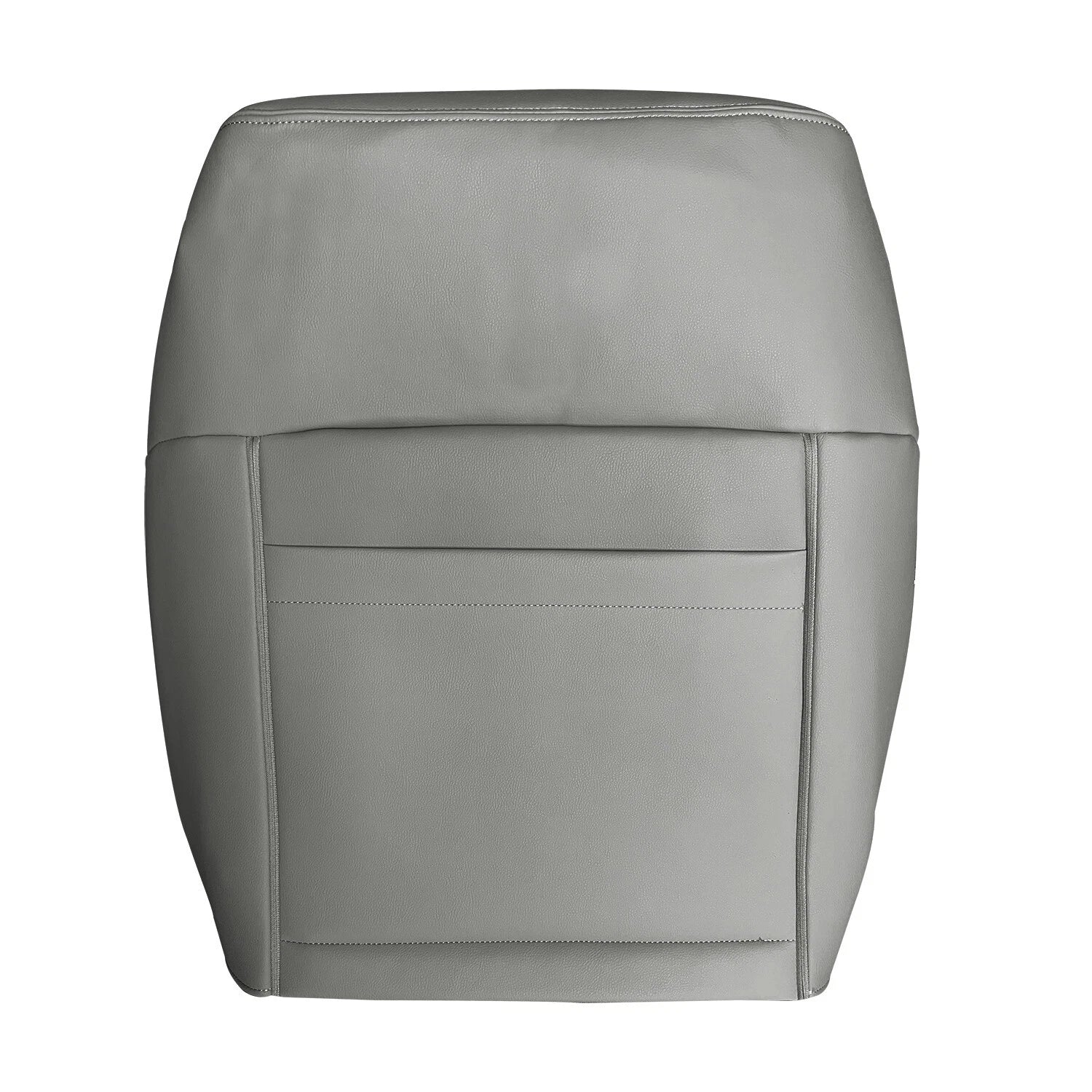 Set of 2 Perforated Seat Covers for Ford F250 F350 F450 F550 (2011–2016) Gray