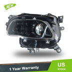 Halogen Headlamp Projector Housing Left for Jeep Cherokee (2014–2018)