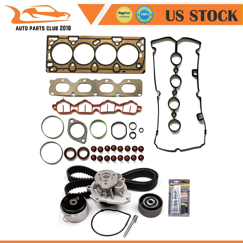 Timing Belt Water Pump & Head Gasket Set for Pontiac Chevrolet Aveo5 (2009–2011)