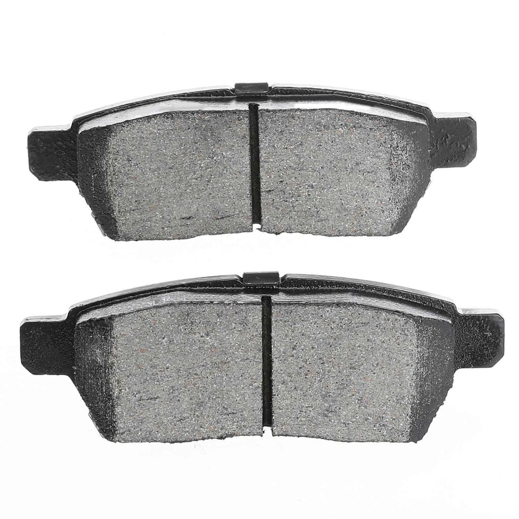 Rear Disc Brake Rotors & Ceramic Pads for Nissan Frontier Xterra (2005–2019)