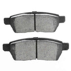 Rear Disc Brake Rotors & Ceramic Pads for Nissan Frontier Xterra (2005–2019)