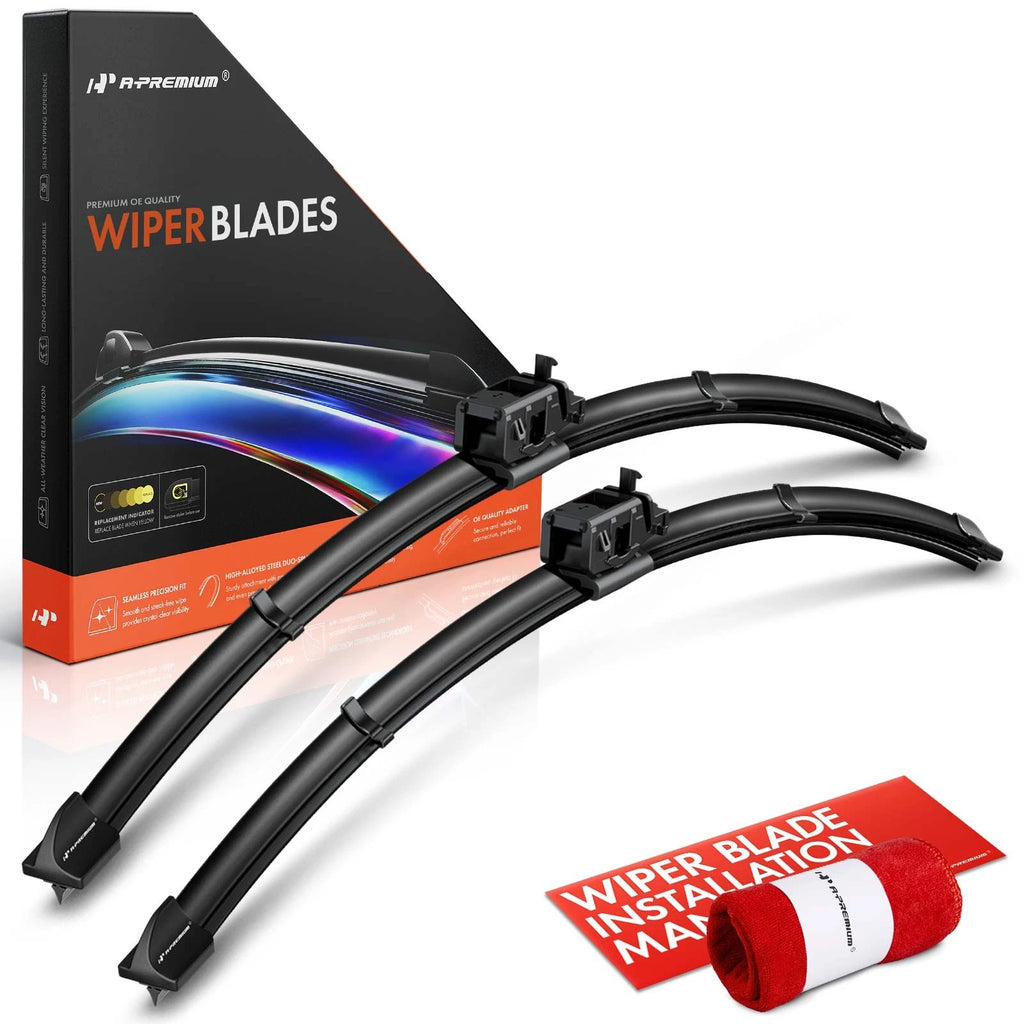 2X 22" Windshield Wiper Blades for Mercedes-Benz C250 C300 (2012–2015)