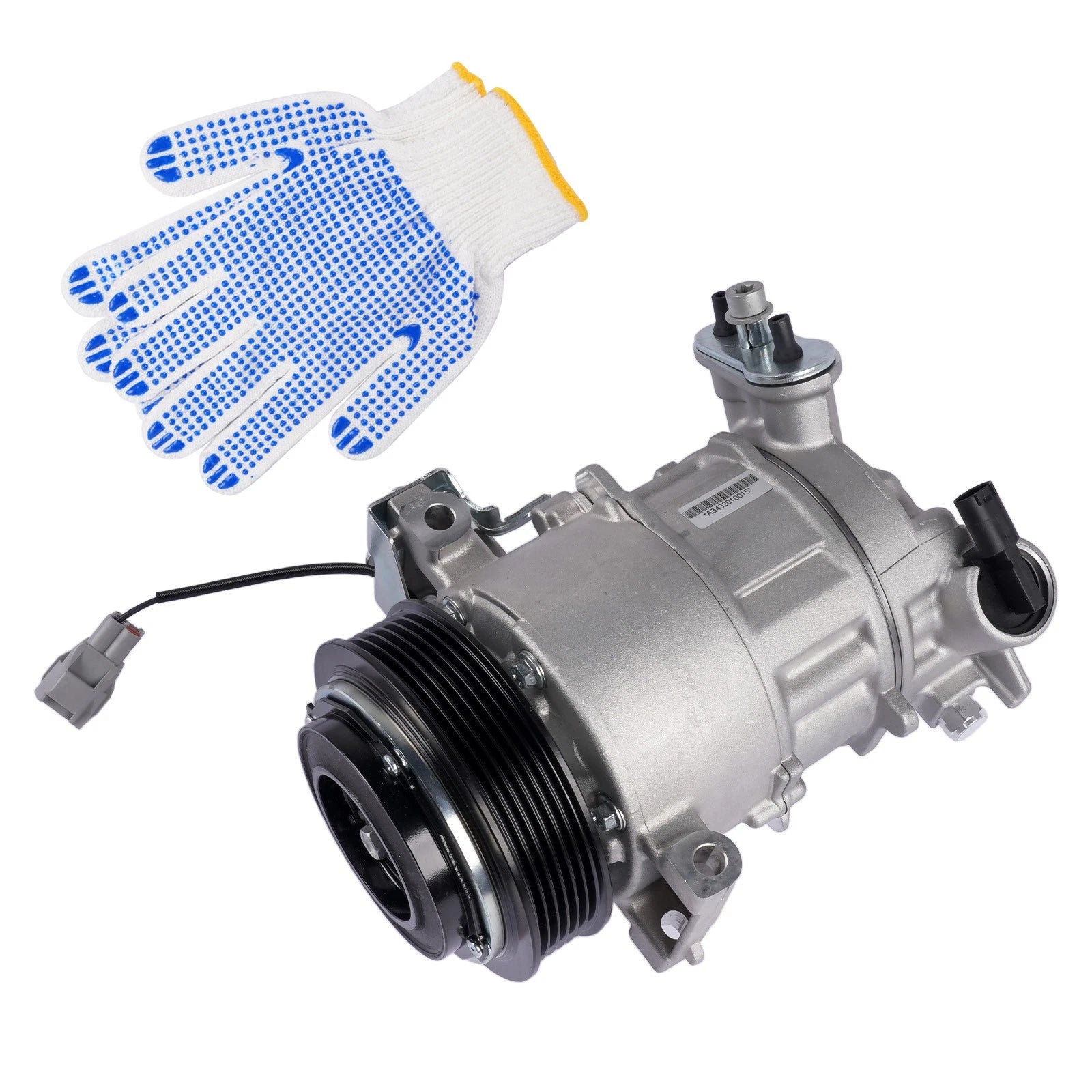 AC Compressor with Clutch for Fiat 500X Jeep Renegade (2015–2021)
