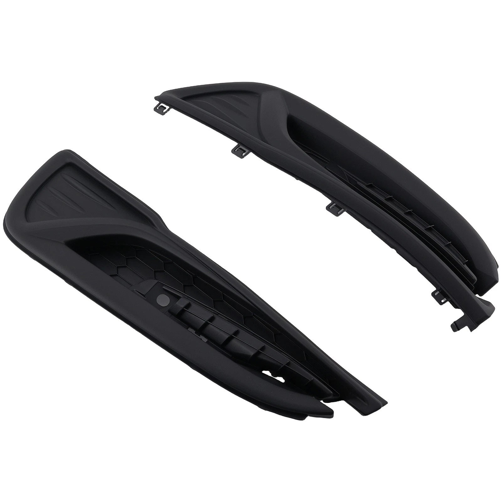 Set of 2 Front Bumper Fog Light Grille Covers for Honda Civic 2013–2015