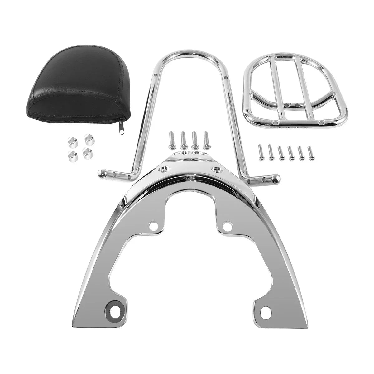 Sissy Bar Backrest Rack Baseplate for Harley VRSCAW VRSCDX VRSCX (2007-2011)