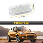 2X LED License Plate Lights for Ford Explorer Escape Expedition Fusion