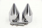 Chrome Spike Bar Ends for Suzuki GSXR 750 (1996–2013)