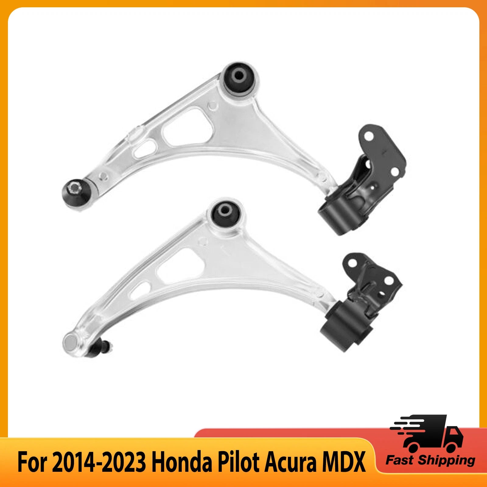 Front Lower Control Arms for Honda Pilot Ridgeline Passport Acura MDX (2016–2023)