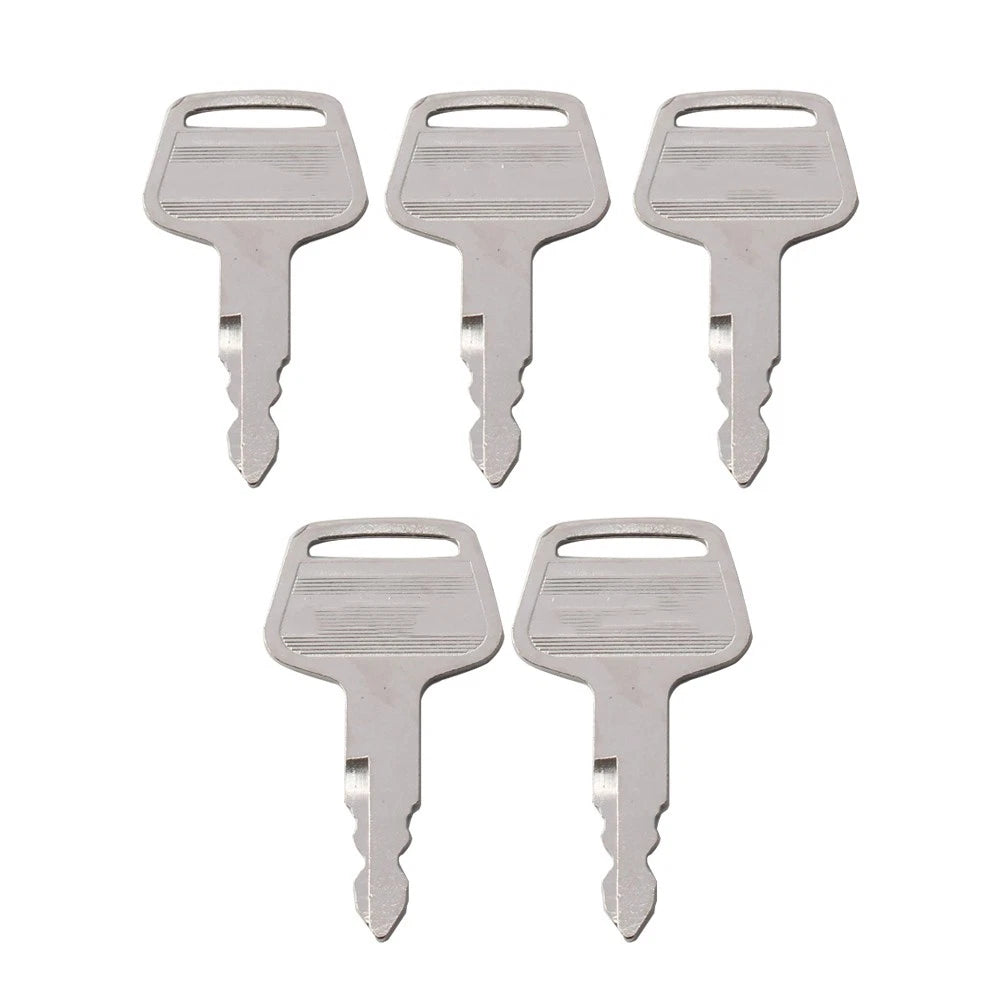 5pcs Ignition Key 719-10306001 KV02 for Kato Excavator (HD)