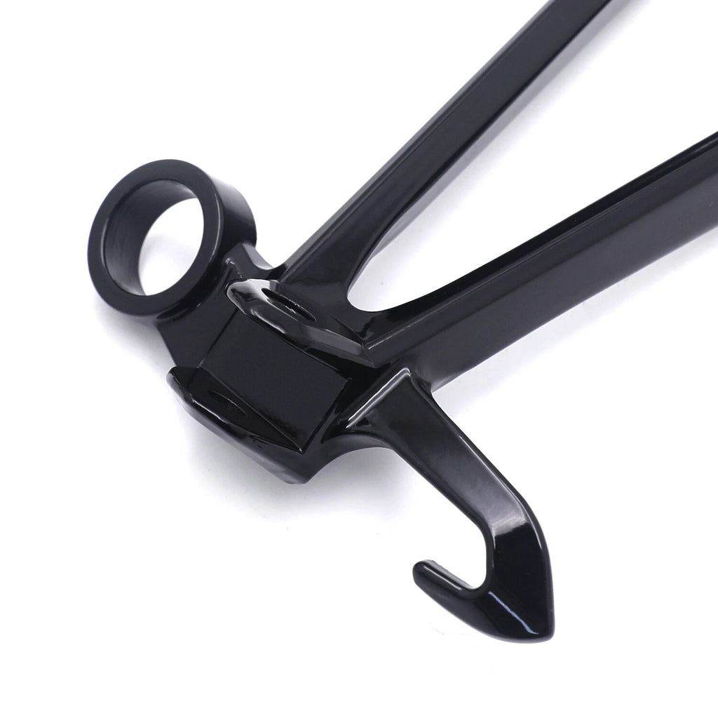 Black Rear Passenger Foot Pegs Footrest Bracket for Suzuki GSXR GSX-R1000 (2009–2016)