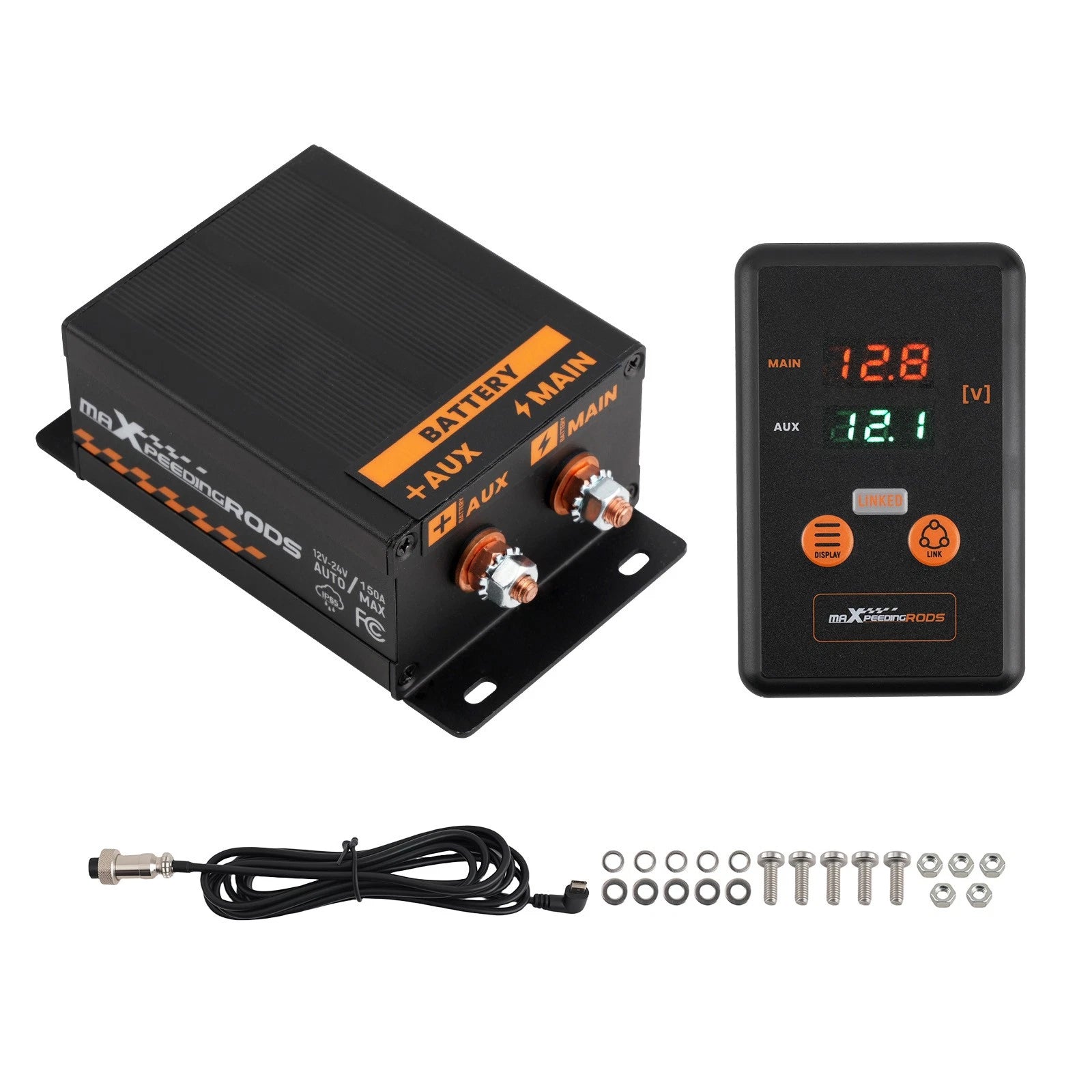 Dual Battery Isolator Kit for All Vehicles (Universal)