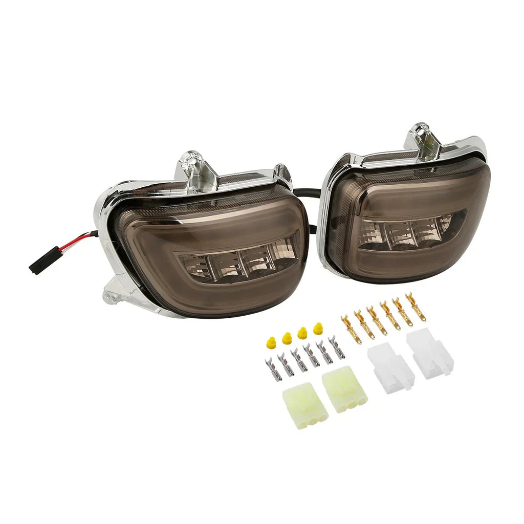 Front LED Turn Signals Smoked for Honda Goldwing 1800 (2001 - 2017)
