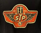 STP Fuel Oil Red Piston Wings Logo T Shirt for Automotive Enthusiasts (Unisex)