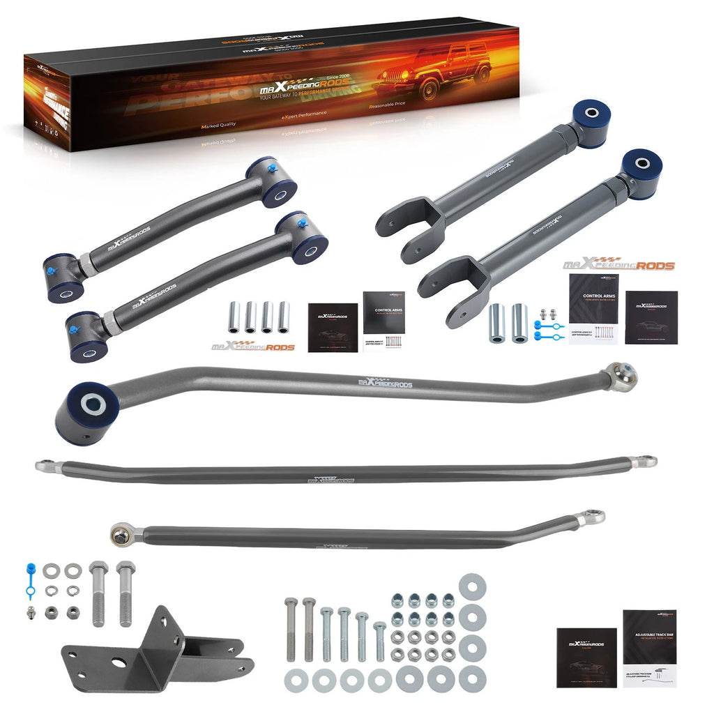 Front Control Arms Steering Crossover Kit for Jeep Cherokee XJ (1984–2001)