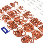 O Ring 225pcs Red Silicone for Reliable Seal Between Surfaces