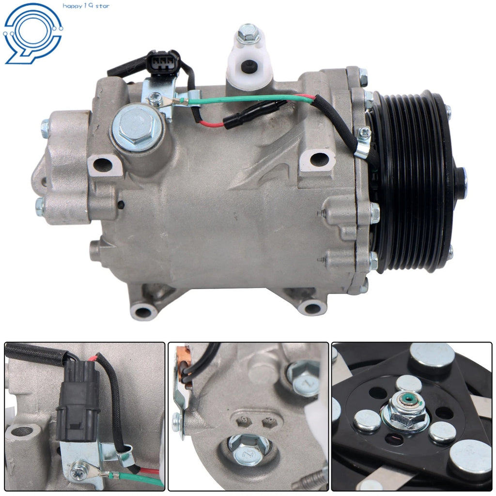 A/C Compressor for Acura TSX 2.4L (2008-2014) with 7 Pulley Groove