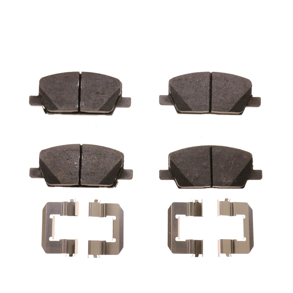 Set of 4 Disc Brake Pads for Chevrolet Trax (2018–2020)