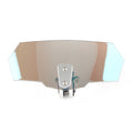 Windshield Wind Screen for Honda Yamaha Suzuki Kawasaki Aprilia Ducati (Iridium)