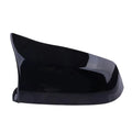 2 x Gloss Black Rear View Mirror Covers for BMW 5 6 7 E60 E61 E63 (2001-2010)