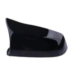 2 x Gloss Black Rear View Mirror Covers for BMW 5 6 7 E60 E61 E63 (2001-2010)