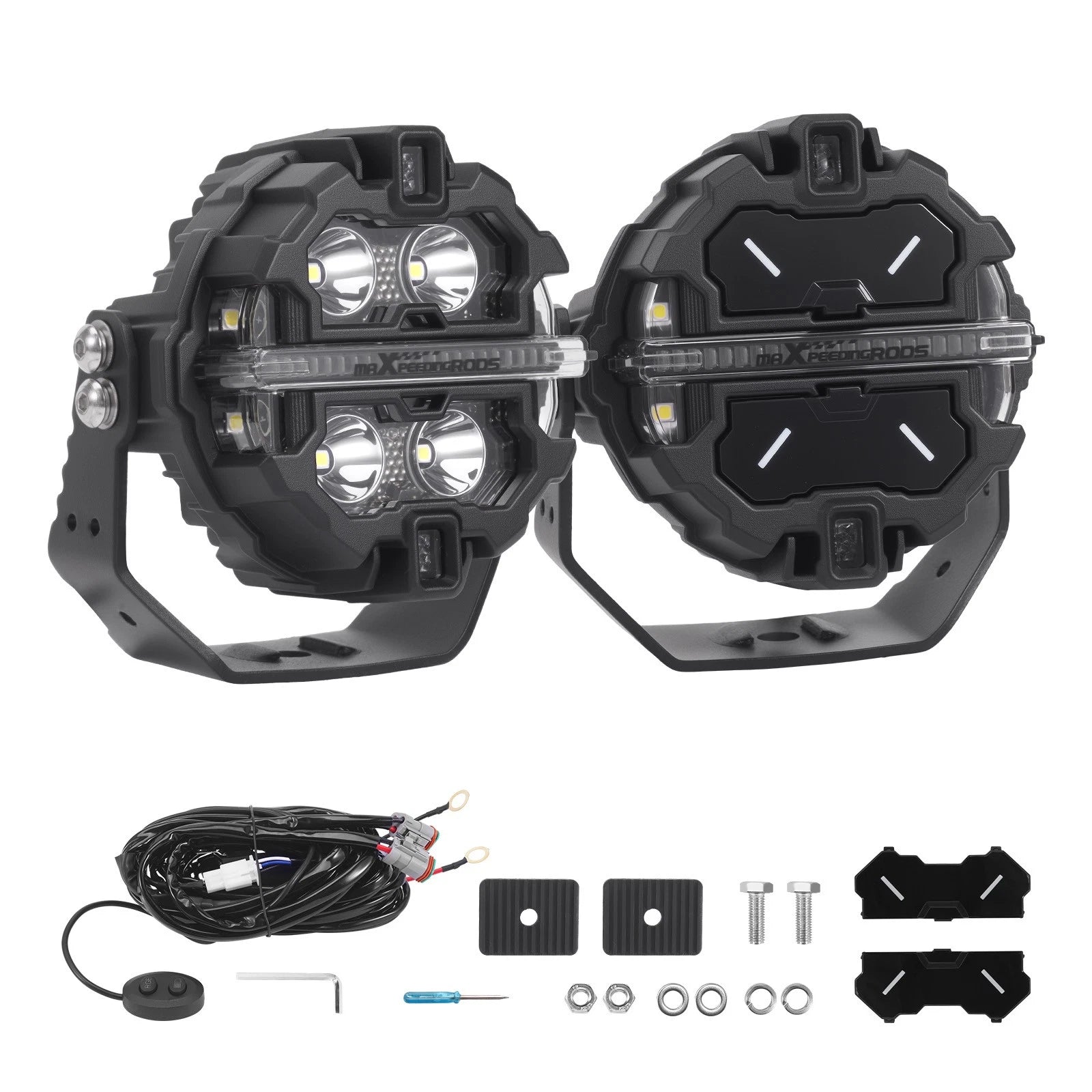 3.5" LED Pod Lights for Pickup ATV (Offroad)
