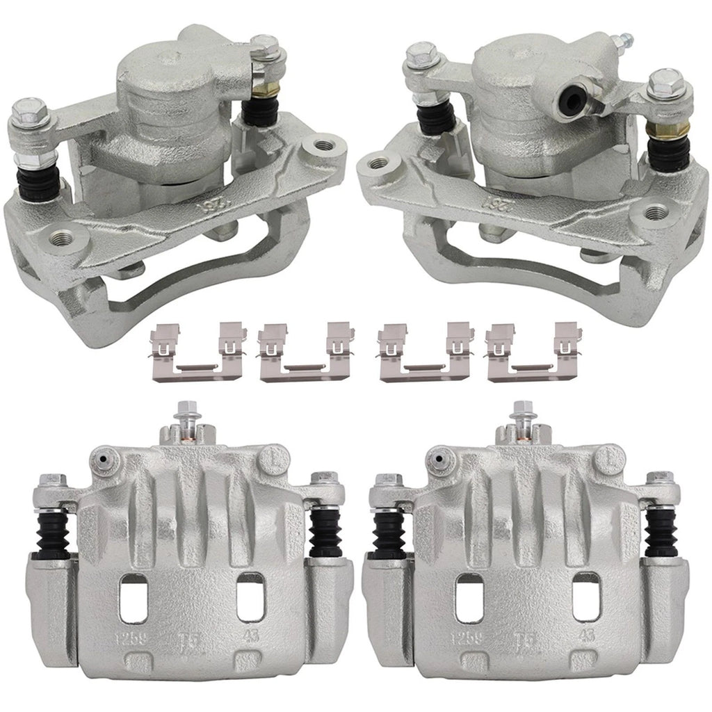 Front & Rear Brake Calipers Assembly Kit for Subaru Impreza (2008–2011)