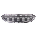 Replacement Black Chrome/Matte ABS Plastic Front Lower Grille