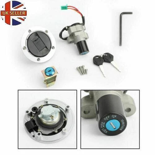 Ignition Switch Fuel Gas Cap Lock Keys for Suzuki GW250 Inazuma (2013–2017)