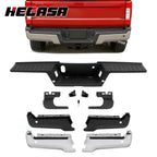 Rear Bumper End Step Pad Cover for Ford F-250 F-350 F-450 Super Duty (2017–2022)