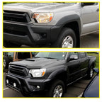 Bumper End for Toyota Tacoma (2012–2015) Front Left Textured Plastic