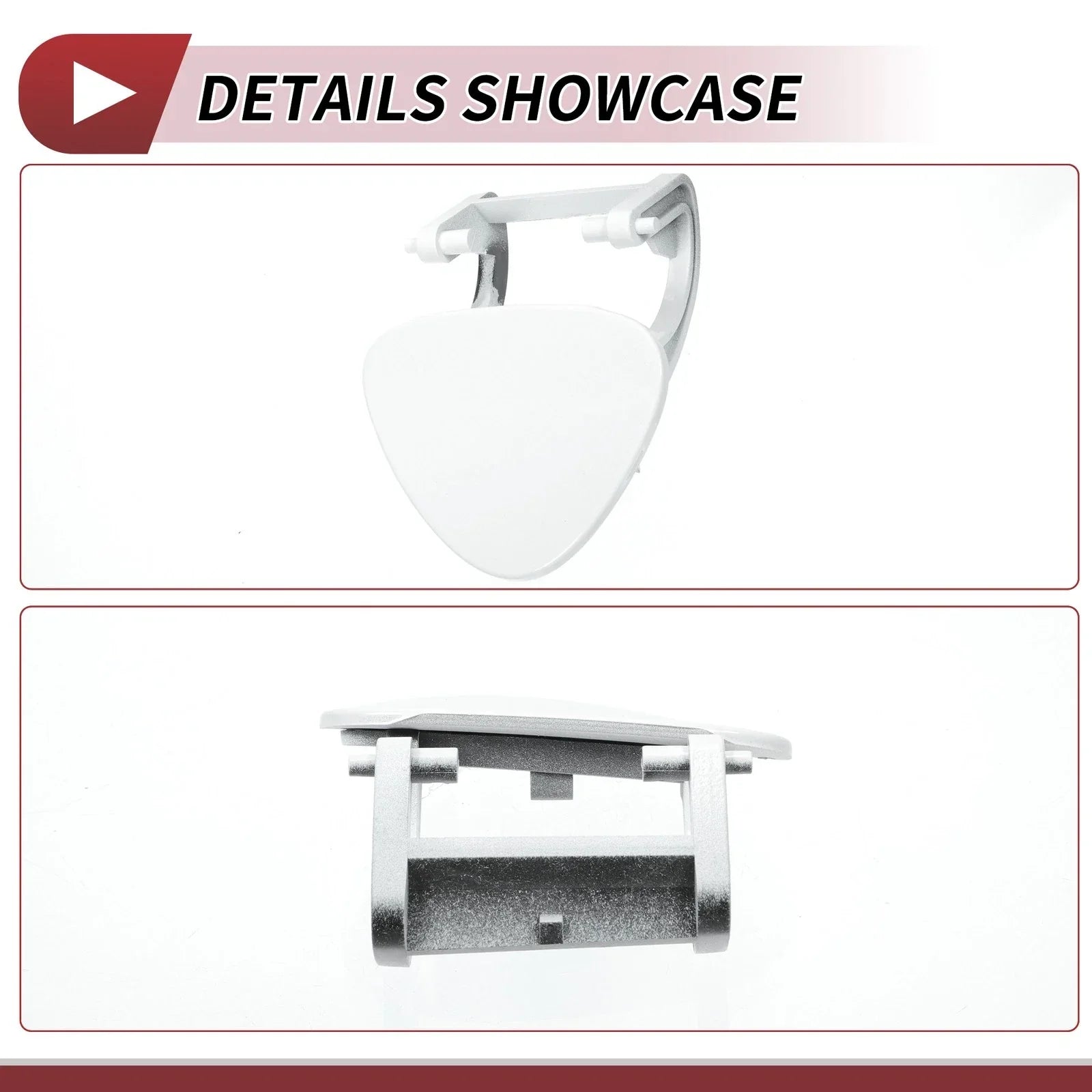 Front Right Washer Nozzle Cover for Mercedes-Benz E320 (1994-2006) White 1 x