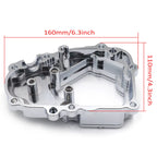 Chrome Right Engine Stator Cover for Yamaha FZR600 (1989–1997), FZR500 (1989–1990)