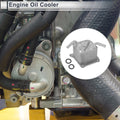 Engine Oil Cooler for Nissan (2010–2015) No.216063JX0B Set with O-ring Seals