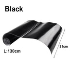 Black Decal Sun Strip Windshield Shade for AU (55 X 8)