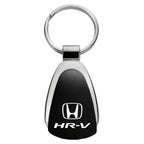 Black Teardrop Keychain KCK.HRV - Officially Licensed for Honda HR-V