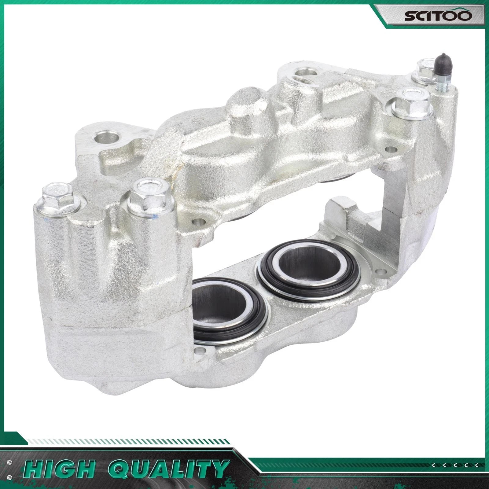 Front Brake Calipers & Rotors with Ceramic Pads for Toyota 4Runner (2003–2009)
