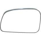 Driver Side Mirror Glass for Nissan Versa (2007–2012) with Backing Plate