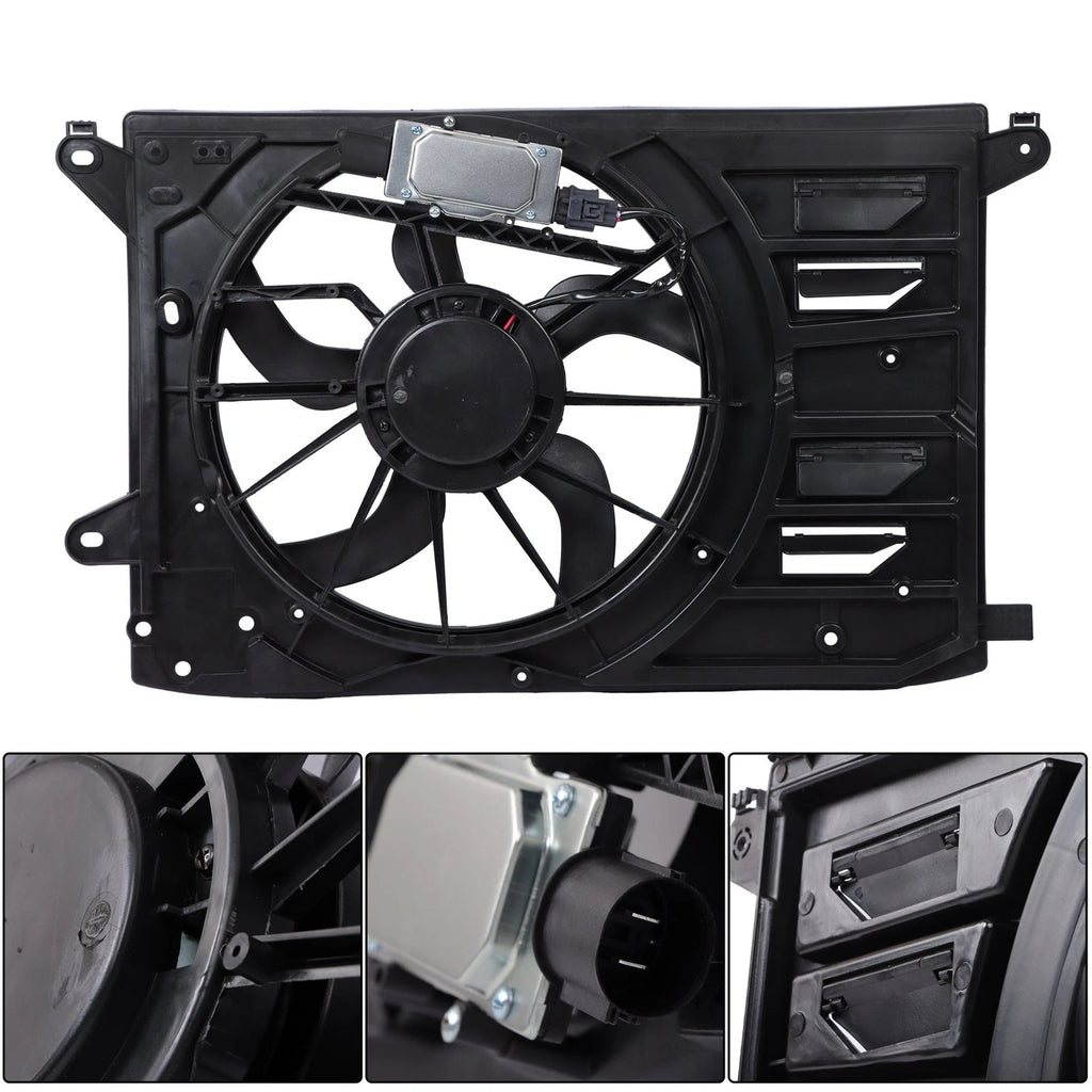 Radiator Cooling Fan Assembly for Ford Fusion Lincoln MKZ (2013–2020)