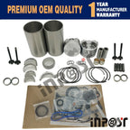 Overhaul Rebuild Kit for Kubota BX1500 (Z602)
