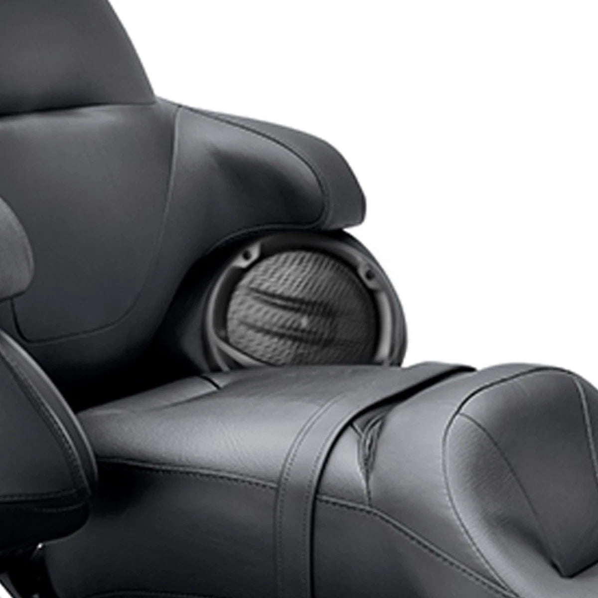 6.5" Black King Rear Speakers for Harley Touring (2014–2024)